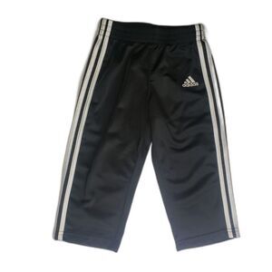 ADIDAS Black And White Sweatpants Boys Size 24M